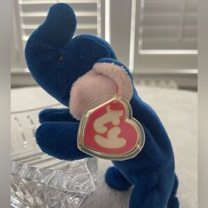 Beanie baby Royal Blue Peanut 3rd Generation